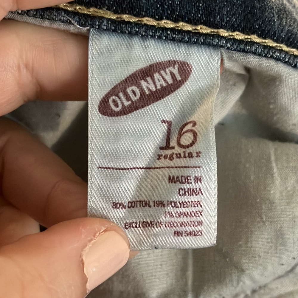 Old Navy ‘the diva’ jeans, size 16 - Picture 5 of 5